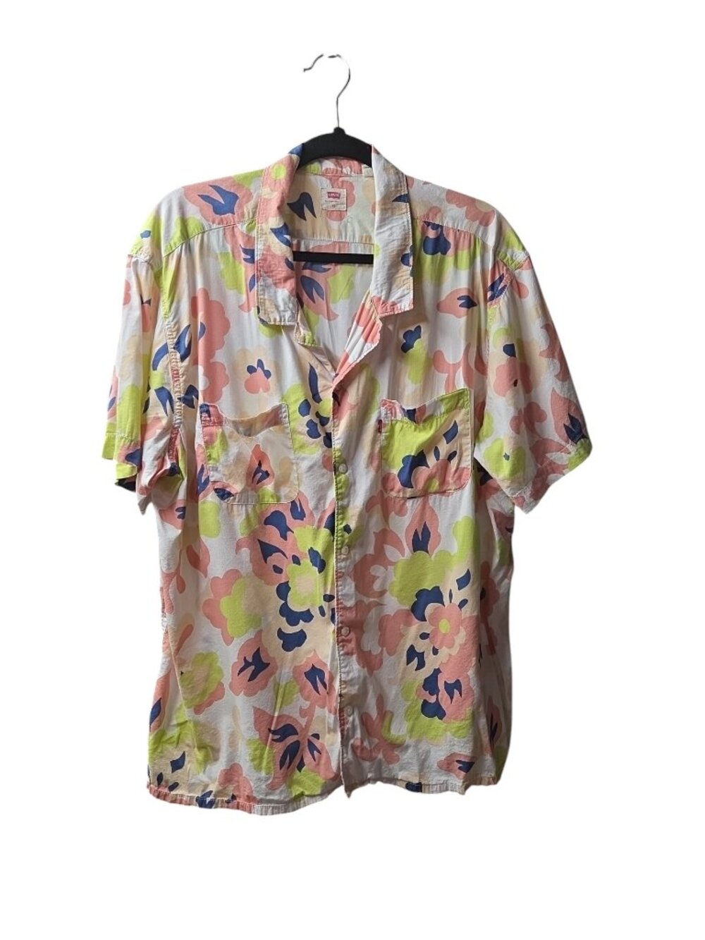 Levi's men's' Hawaiian shirt short sleeve, vintage